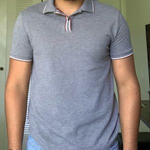 Striped Collar Shirt